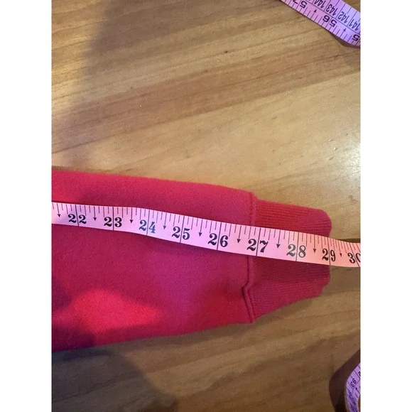 Disney Standing Mickey‎ Mouse Unisex Red Black Sz Small Crew Neck Sweatshirt - Picture 8 of 10